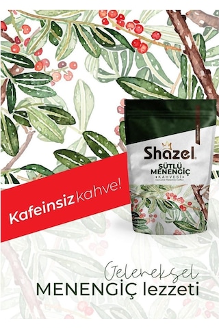 Shazel Sütlü Menengiç Kahvesi 200 g 2 Adet