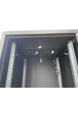 Erk 26U 600*600 2 Fanlı Dıkılı Tıp Rack Kabinet – Model