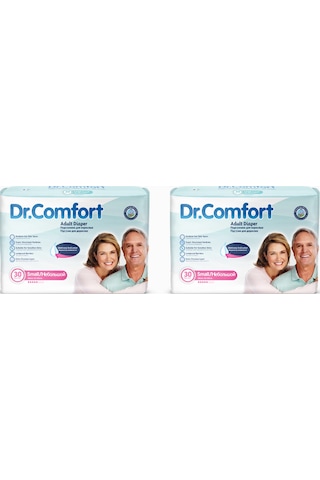 Dr.Comfort Yetişkin Bel Bağlamalı Hasta Bezi Small 2 x 30'Lu 60 Adet