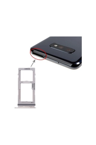 Sm Galaxy Uyumlu S10+/s10/s10e Sim Kart Kapağı Tutucu Sim Yuvası 2sim - 5775