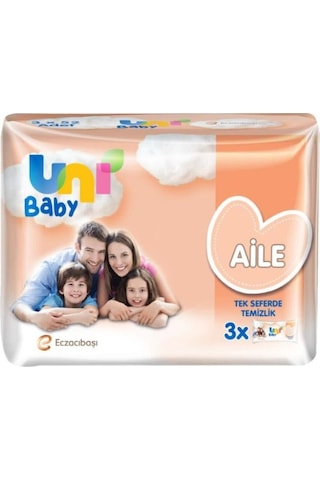 Uni Baby Aile Islak Havlu 24X52'Li