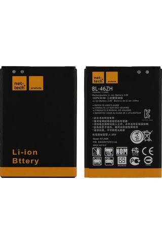 Teknonet Lg K7 Uyumlu Nettech Bl-46zh 1900 Mah Batarya