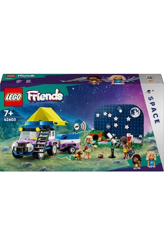 LEGO® Friends Yıldız Gözlemleme Kamp Aracı 42603 7+ Yaratıcı Oyuncak Yapım Seti - 364 Parça