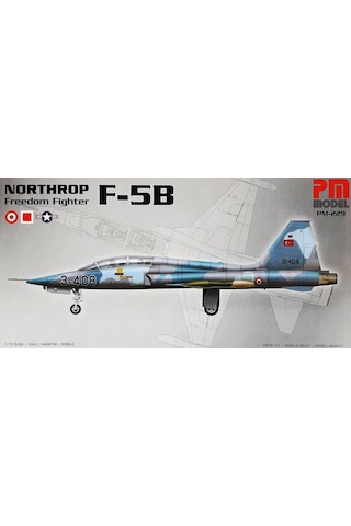 Northrop F-5 B Agressor Fighter Pm Model Demonte Plastik Uçak Maket Kiti