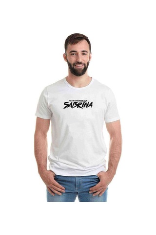 Chilling Adventures Of Sabrina Yazi Baskılı Beyaz Erkek Tshirt