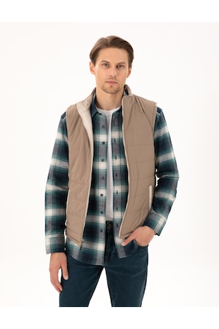 Pierre Cardin Erkek Bej Deri Mont-kaban 50300554-591 Bej