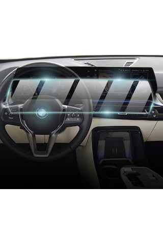 Bmw 2021-2024 X1 M35i Xdrıve28i İx1 Drıve20i İx1 Drıve30e 10.7 Navigation Ve 10.25dashboard İçin 9h Nano Proactive Ekra Genel