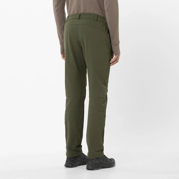 Salomon Wayfarer Warm Pants M Erk Grape Leaf// Outdoor Pantolonu Lc2616200 Haki