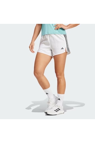Adidas 3-stripes High-rise Kadın Şort Jf4360 Beyaz