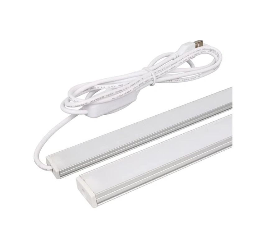Powermaster Pm-28748 Dc5v-14w 68 Led 70cm 6500k Alüminyum Kasa Seyyar Usb Çubuk Led