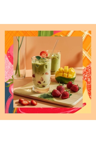 Mim and More Mango & Strawberry Matcha 25 G