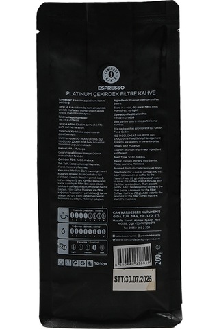 Espresso Platinum 200 G Çekirdek