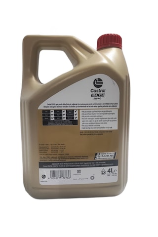 Castrol Edge Titanıum FST Benzin+dizel 5W-40 Motor Yağı
