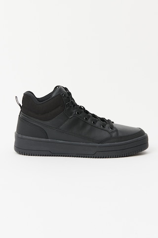 Ac&co / Altınyıldız Classics Erkek Siyah Kışlık Rahat Taban Spor Sneaker Siyah