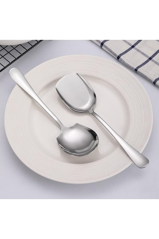 Fastbuy Yüksek Kaliteli Paslanmaz Çelik Kaşıklar, Otel Ve Restoranlar İçin Özel Servis Kaşıkları