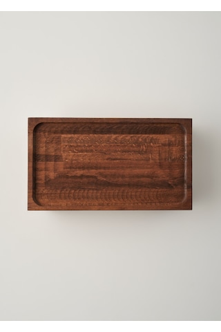 Bella Maison Wooden 2'li Ahşap Sunum Seti Naturel Naturel