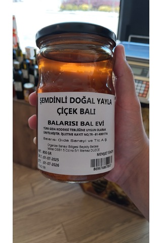 Şemdinli Doğal Yayla Çiçek Balı 850 Gr Yüksek Rakım
