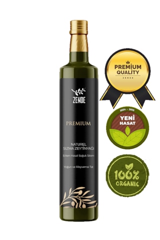 Zende Premium Erken Hasat Soğuk Sıkım Yüksek Polifenol 500 ML