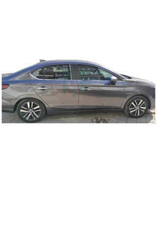 Honda City 2021-2024 Uyumlu Cam Çıtası 8 Parça Paslanmaz Nikelaj