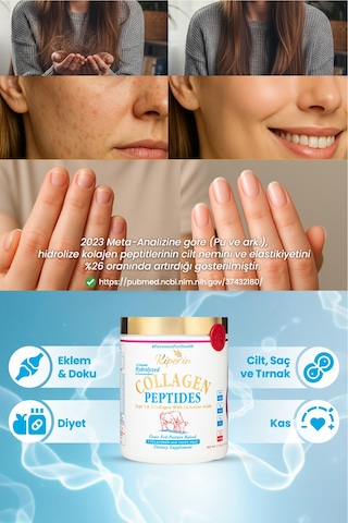 Kiperin Collagen Peptides 50 Günlük 500 G