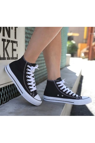Flash Black Unisex - Bay Sneaker Ayakkabı Siyah