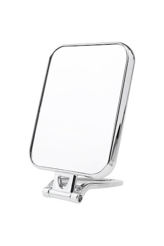 Suntek Dayanıklı Makyaj Aynası Yatakhane Banyo Kare Gümüş Gümüş