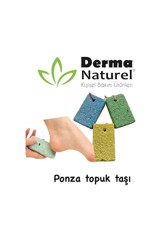 Derma Naturel Ponza Topuk Taşı Ms-33 6 Lı Set