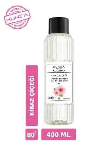 Hunca 80 Derece Kiraz Çiçeği Kolonyası 12 x 400 ML
