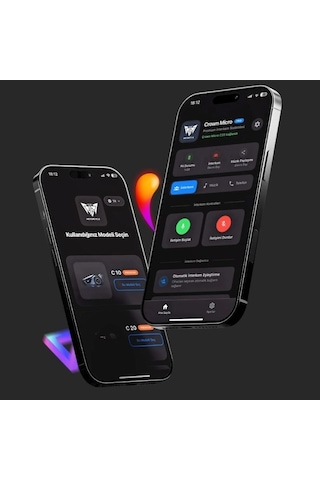 Crown Micro C20 Motosiklet Bluetooth İnterkom Seti