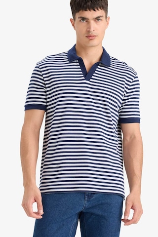 DeFacto Regular Fit Polo Yaka Kısa Kollu Çizgili Tişört E2620AX25SMNV135