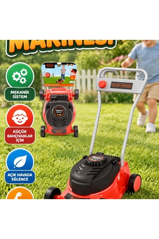 7600360159 ''b+d Mechanıcal Lawn Mowermechanical Lawnmower With Mechanical Butt