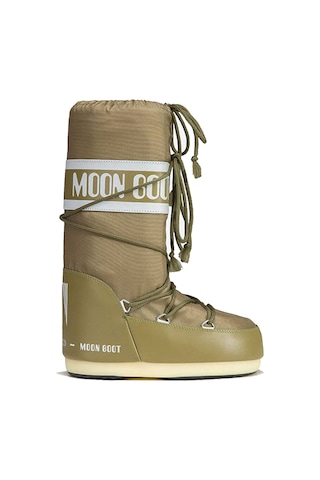Moon Boot Mb Icon Nylon Kadın Kar Botu Haki