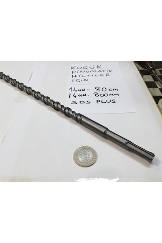 14x800 Sds Plus 80 Cm Küçük Pinomatik Matkap Ucu