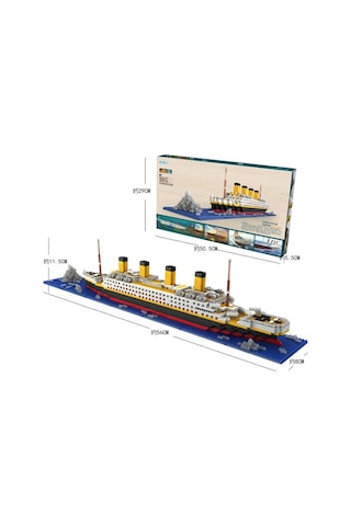 1860 Adet Blok Seti Titanic Gemi