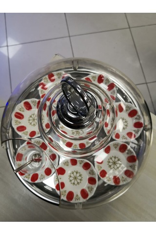 Kapalı Çay Tepsisi Kahveci Tepsisi Askisi