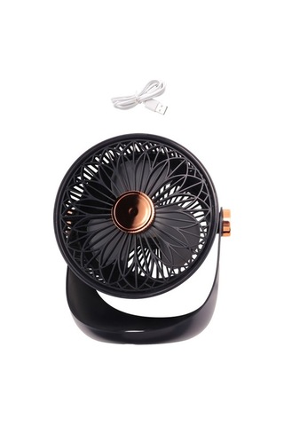 2400mah Masa Duvarı Hava Sirkülasyonu Elektrikli Fan Şarj Edilebilir, Mavi Ay51mn Mavi