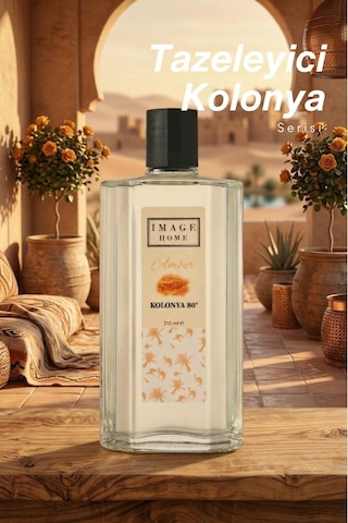 Image Home Cam Kolonya Amber 210 Ml