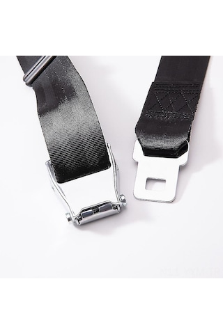 Geeksen Havacılık Tipi 2 Noktalı Ayarlanabilir Emniyet Kemeri - Poliester Kayış & Alüminyum Kilit