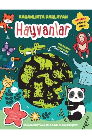 Karanlıkta Parlayan Kitaplar - Hayvanlar Parlayan Çıkartmalar - Ssıd-867108 Karanlıkta Parlayan Kitaplar - Hayvanlar Parlayan Çıkartmalar - Ssıd-867108