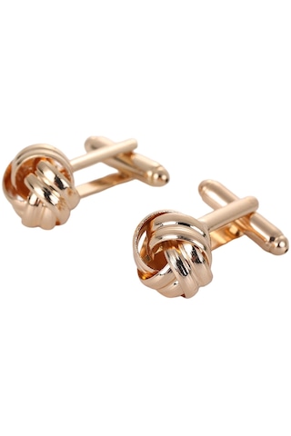 Homyl Parti Takım Elbise İş Düğünü Için 2 Parça Düğüm Altın