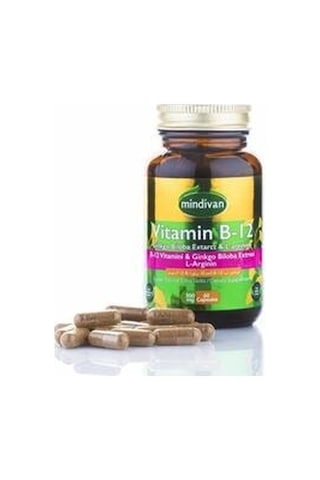 Mindivan Vitamin B12 &Ginkgo Bloba Eki & L Arginin