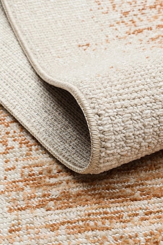 Sahara Sha 04 Cream Terra Turuncu Hav Toz Vermez Yumuşak Tuşeli Modern Makine Halısı 120x180 Cm Turuncu - Krem