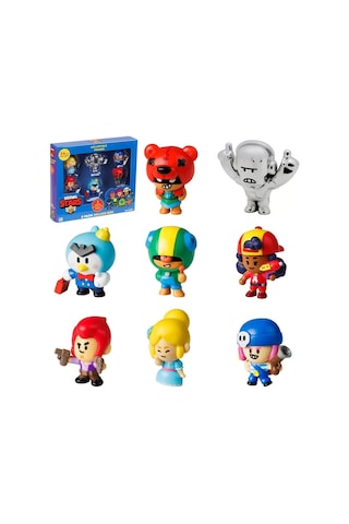 Brawl Stars 8'li Delüks Figür
