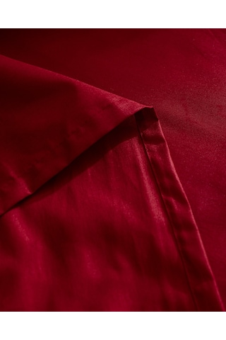 Madame Coco Manon King Size %100 Pamuk Ranforce Lastiksiz Çarşaf - Kırmızı 8684427057667 Kırmızı