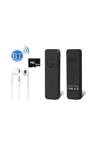 5014mp Şarjlı Mp3 Çalar Bluetooth Lu Müzik Player Mini Mp3 Stick Hafıza Kartı Girişli 16gb Tf Kart