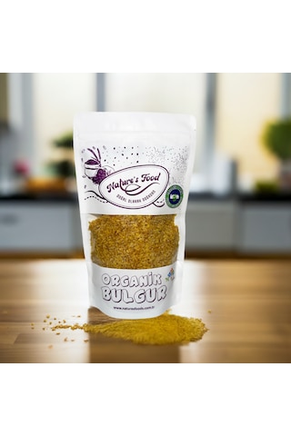 Organik Sertifikalı Bulgur 500gr Pestisit Analizli Organik Sertifikalı