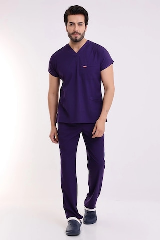 Bflex Unisex Likralı Yarasa Kol Takım - 6405 Koyu Mor Soft 6405 Koyo Mor Soft