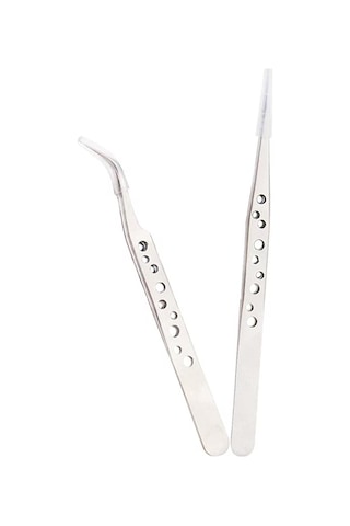 Ellea Twezers Profesyonel İpek Kirpik Cımbız Seti 2'li