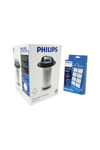 Philips Uyumlu Fc 9205 Marathon Hepa Filtre Seti Kutulu
