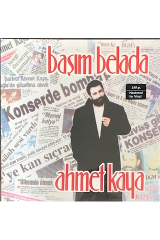 Ahmet Kaya Başım Belada Lp Plak